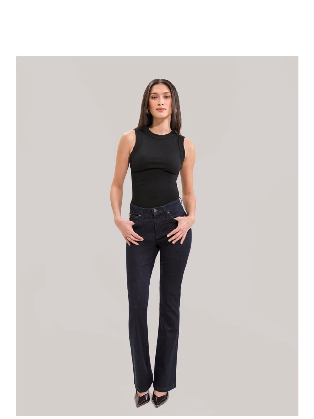 Women’s Yoga Jeans in Dark Blue